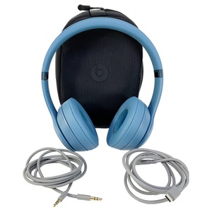 Beats Solo 4 Model A3140 Slate Blue Wireless On-Ear Bluetooth Headphones 