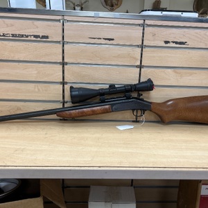 HARRINGTON & RICHARDSON Handi Rifle .444 Single Shot Rifle W/Leupold Scope