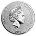 2017 Elizabeth II Cook Islands 1 OZ Silver Round