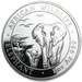 2015 Somali Republic African Wildlife Elephant  1 OZ Silver Round