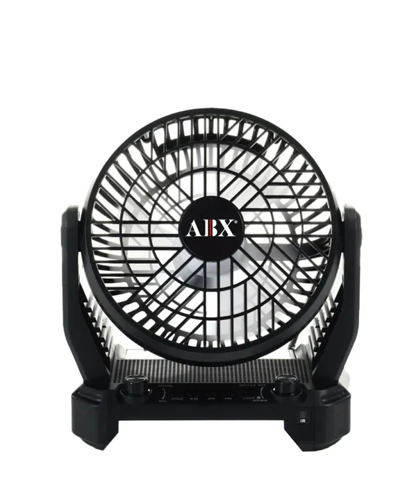Audiobox RXF-40 Audiobox Portable Solar Fan with Speaker and Flashlight