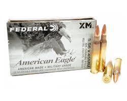 Federal 5.56MM XM193X 20RDS