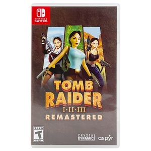 Tomb Raider I.II.III Remastered Game Cartridge For Nintendo Switch 
