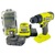 Ryobi PCL206 ONE+ 18V Cordless 1/2 in. Drill/Driver & 70 pc Impact Driving Set