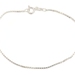 Classic 1.4mm Wide Sterling Silver 925 7.5" High Shine Box Chain Bracelet 1.8g