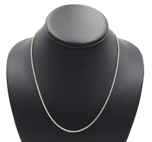 Italy Classic Sterling Silver (925) 1.9mm Rope Chain Necklace 18" GM - 5.63g