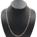 Classic Diamond-Cut 10KT Yellow Gold 4.4mm Figaro Chain Necklace 20.5" GS - 6.2g