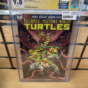 Teenage Mutant Ninja Turtles GCBD 2017 #NN CGC 9.8 Signature Series