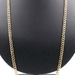 Classic 30" 10K Yellow Gold High Shine 6mm Wide Curb Link Necklace 22.94g by GDH