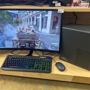 HP VICTUS 15L Gaming PC W/ 27" Samsung Monitor