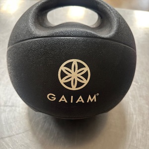 Gaiam 8lb Weighted Medicine Ball w/ Dual Handles