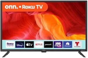 32" Onn 100012589 Roku Smart LED TV- No Legs
