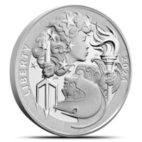 2024 Britannia & Liberty 1 OZ Silver Round
