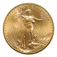 1999 American Gold Eagle 1/10 OZ Gold Coin