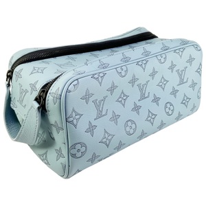 Louis Vuitton Sky Blue Monogram Shadow Dopp Kit
