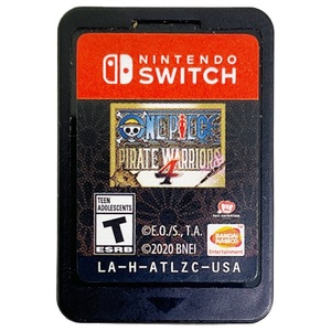 One Piece Pirate Warriors 4 Game Cartridge For Nintendo Switch No Case 