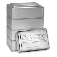 Apmex 1 kilo .999 Silver Bar Stackable