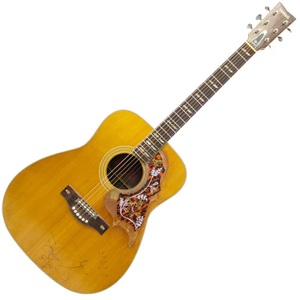 Yamaha FG-300 Vintage 1970s MIJ Red Label Natural Finish Acoustic Guitar