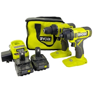 Ryobi PCL1200K2 ONE+ 18V Cordless Combo Kit with Drill/Driver & Impact Driver 