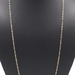 Classic 14KT Yellow Gold 2.3mm Oval Link Cable Chain Necklace 24 1/2" - 5.14g