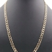 10KT Yellow Gold 6.9mm Wide Curb Link Chain Necklace 24" - 16.46 Grams Midas 