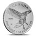 2015 Canadian Red Tailed Hawk 1 OZ Silver Round
