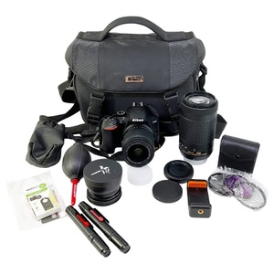 Nikon D3500 DSLR 24.2 MP Camera with 18-55mm Lens, 70-300mm Lens, XIT Lens