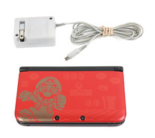 Nintendo 3DS XL - Mario Red/Gold Version with Charger