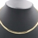 Italy High Shine 14KT Yellow Gold 6mm Classic Omega Chain 19" Necklace - 42.80g