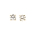 1/8 cttw Round Brilliant Cut Diamond 14KT Yellow Gold Solitaire Stud Earrings