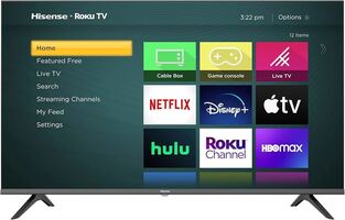40" Hisense 40H4030F1 Roku Smart LED TV