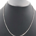 Estate Sterling Silver 925 2mm Wide Classic 20" Silver Box Chain Necklace - 10g