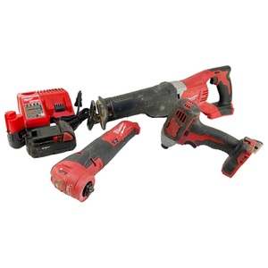 Milwaukee Ratchet, Oscillating Multi-Tool, SAWZALL Reciprocating Saw Set