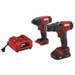 Skil 20V Lithium Ion Drill/Impact Driver Combo Kit