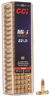 CCI Mini-Mag .22 LR 40 Grain Rimfire Ammo