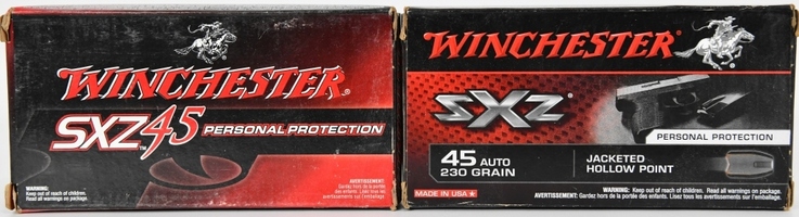 Winchester .45 ACP 230 Grain FMJ Centerfire Handgun Ammo