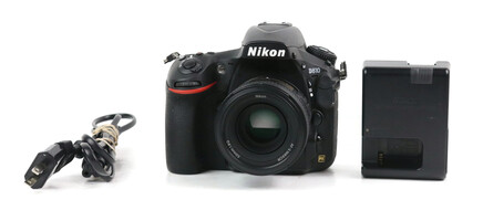 Nikon D810 DSLR Digital Camera w NIKKOR 50mm 1:1.8G Lens, Battery & Charger