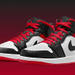 Nike Air Jordan 1 Mid White Black Red (2022) Size 11