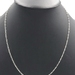 Sterling Silver High Shine 2mm Wide Paperclip Chain 21.5" Classic Necklace 3.8g