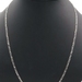 High Shine Sterling Silver 2.5mm Wide Figaro Chain Necklace 24" - 4.32 Grams