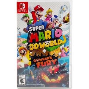 Nintendo Switch Super Mario 3D World Bowser's Fury Game Cartridge With Case
