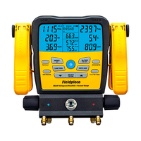 FieldPiece SMAN340 3 Port Digital Manifold With Clamps