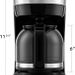 Ovente CM412B 12-Cup Coffee Maker