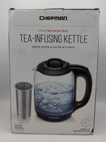 Chefman RJ11-17-GM-TI 1.7 Liter Electric Tea-Infusing Kettle