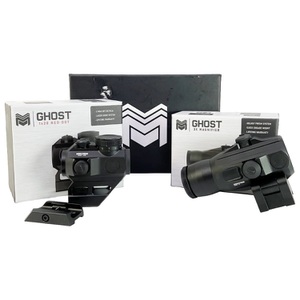 Monstrum Ghost 1x20 Red Dot Sight and G3 3X Magnifier Black Gen III Set