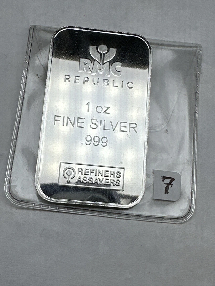 RMC Republic 1 OZ Silver Bar