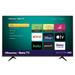 65" Hisense 4K Roku Smart LED TV- No Legs