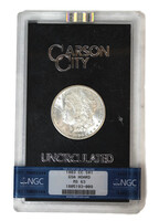 Carson City Morgan 1883 GSA Hoard NGC MS 63