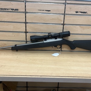 RUGER 10/22 .22LR Semi Automatic Rifle W/Nikon Prostaff Scope