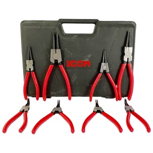 ICON PSR-8 Precision Snap Ring Pliers, 8-Piece Set